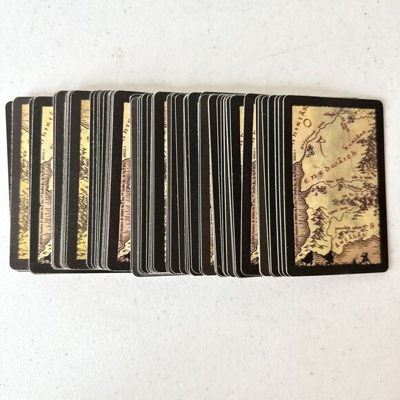 RISK‎ Lord Of The Rings Trilogy Edition Territory Cards Only Complete Set - Picture 1 of 2
